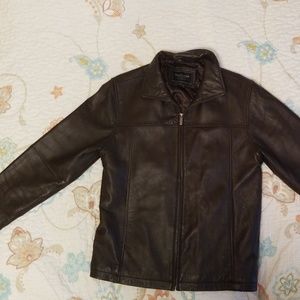 VanHeusen Leather Jacket